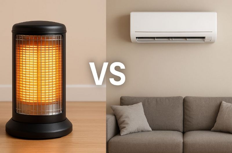 冬天取暖怎麼最省電？電暖爐與冷暖空調效率比較與省電秘訣